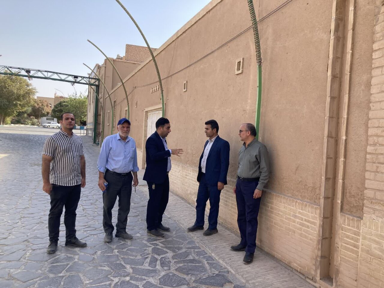 بازدید مدیرکل دفتر امور روستایی و شوراهای استانداری یزد از روستاهای بخش بفروئیه