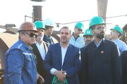 بازدید معاون وزیر دادگستری از فولاد خوزستان