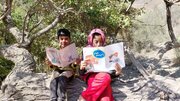 اهدای ۱۰۰ جلد کتاب داستان به کودکان آبادی‌های کوه جفتان شهداد