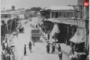 نمایی از بازار شیراز در اواخر دوره قاجار + عکس