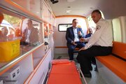اضافه شدن یک همت تجهیزات پزشکی از جمله ۲۵ دستگاه آمبولانس به حوزه درمانی استان آذربایجان‌غربی