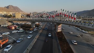 تقاطع غیر همسطح شهدای اقتدار خرم آباد افتتاح شد