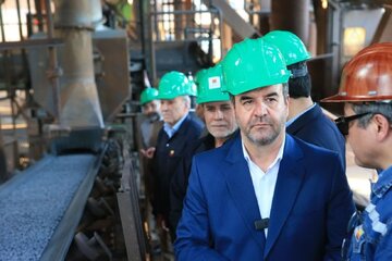 بازدید معاون وزیر دادگستری از فولاد خوزستان