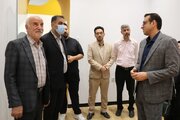 بازدید شهردار و اعضای شورای اسلامی شهمیرزاد از بخش‌های نوآورانه کتابخانه مرکزی سمنان