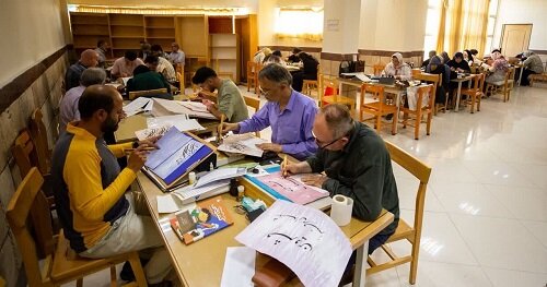 خوشنویسی قزوین روی آنتن ملی می‌رود