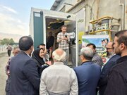 آیین بهره‌برداری از نخستین کتابخانه سیار استان کردستان برگزار شد