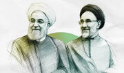 عکس | تصویری زیرخاکی و قدیمی از آیت الله جماران، سید محمد خاتمی و حسن روحانی در سفر حج