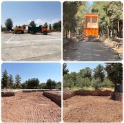 پارک بانوان شهید باهنر کرمان وارد فاز جدید عملیات عمرانی شد