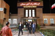 توسعه حمل‌ونقل ریلی سمنان در دستور کار راه‌آهن؛ از حمایت از سرمایه‌گذاری تا تسریع در خط سوم حومه‌ای تهران–گرمسار
