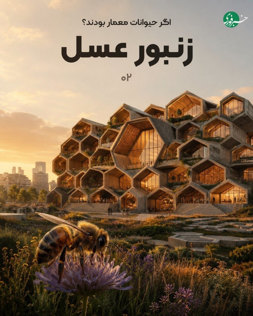 تصاویر | اگر حیوانات ساختمان میساختند؛ معماریهایی که از دل طبیعت الهام گرفتهاند تصاویر | اگر حیوانات ساختمان میساختند؛ معماریهایی که از دل طبیعت الهام گرفتهاند