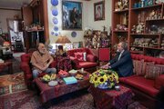 رائد فریدزاده به دیدار داریوش ارجمند رفت / عکس