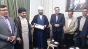 اهدای کارت همیار طبیعت به فرماندار، امام جمعه، رئیس دادگستری و دادستان دورود