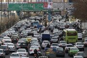 ترافیک سنگین در برخی بزرگراه‌های تهران؛ دوشنبه ۲۳ شهریور