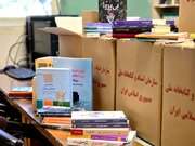 اهدای ۴۰۰ نسخه کتاب و نشریه به کتابخانه سازمان دانشجویان جهاد دانشگاهی خراسان رضوی