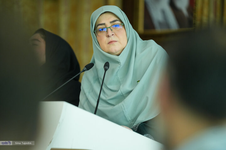 نشست خبری سخنگوی دولت فاطمه مهاجرانی - 1405.6.24