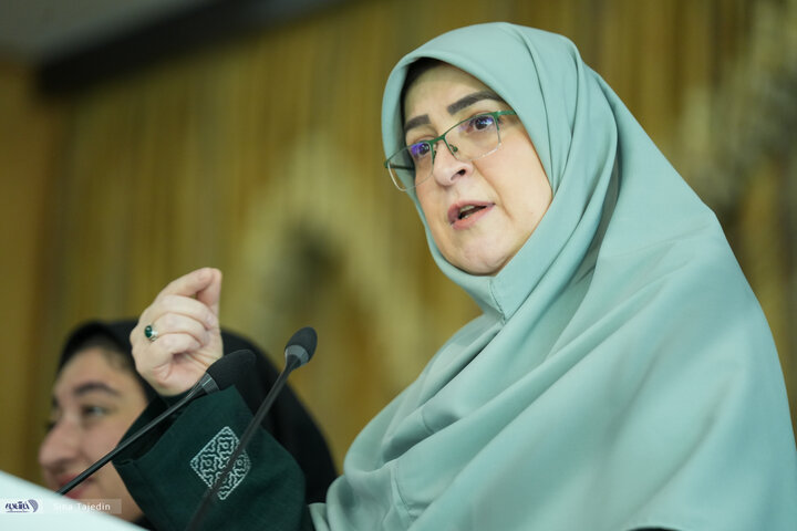 نشست خبری سخنگوی دولت فاطمه مهاجرانی - 1405.6.24