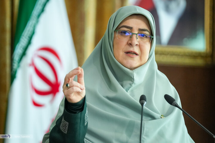 نشست خبری سخنگوی دولت فاطمه مهاجرانی - 1405.6.24