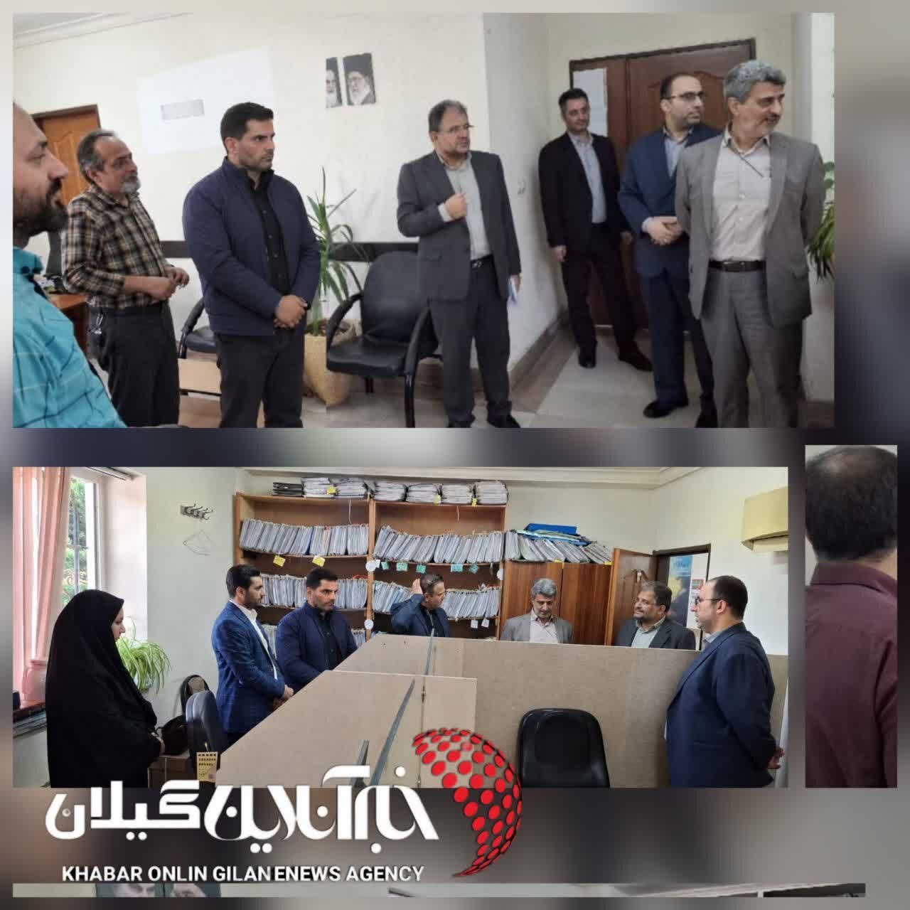 بازدید رئیس کل دادگستری گیلان از حوزه های قضایی کیاشهر و خشکبیجار بازدید رئیس کل دادگستری گیلان از حوزه های قضایی کیاشهر و خشکبیجار
