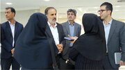بازدید معاون وزیر از پروژه تالار مرکزی اراک