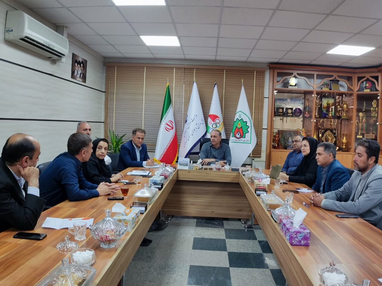 برگزاری نشست هماهنگی اجلاسیه شهدای ورزشکار استان کردستان