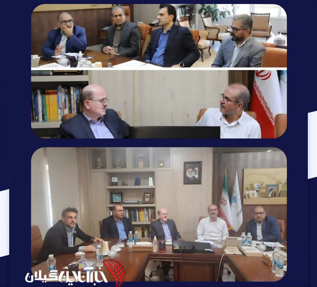 دیداری رسمی در سطح مدیریتی و دولتی برای پیشبرد پروژههای عمرانی در شهرستان لنگرود دیداری رسمی در سطح مدیریتی و دولتی برای پیشبرد پروژههای عمرانی در شهرستان لنگرود