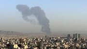 ببینید | علت دود در آسمان شمال تهران مشخص شد؛ انبار یک رستوران در خیابان دولت آتش گرفت