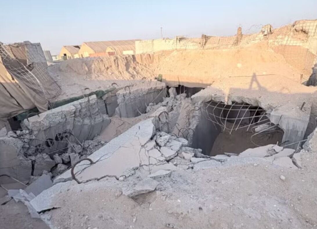 درز تصاویر جدید از تخریب پایگاه آمریکا در کویت بر اثر حملات موشکی ایران؛ باند پرواز و ساختمان‌ها به طورکامل ویران شده/ عکس
