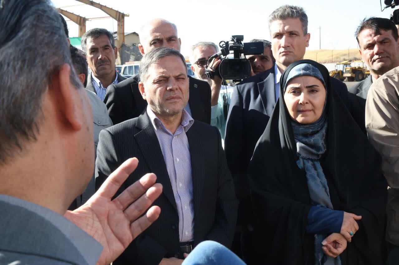 قول وزیر راه برای ترمیم ۴۰ کیلومتر از آزادراه زنجان ـ تبریز