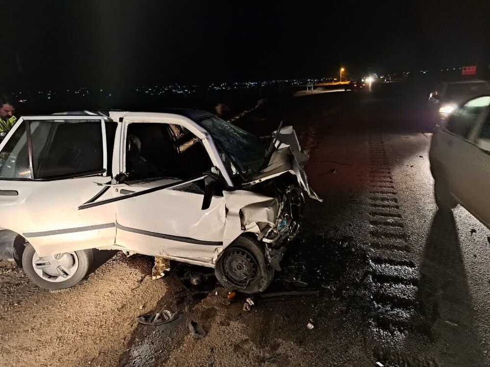 تصادف دو خودرو سواری در محور بندرعباس به فین ۷ مصدوم برجای گذاشت