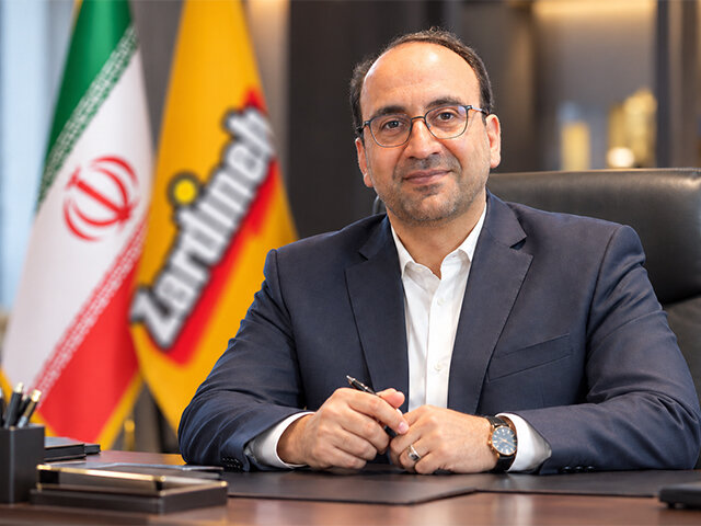 علیرضا باقری مدیرعامل زردینه