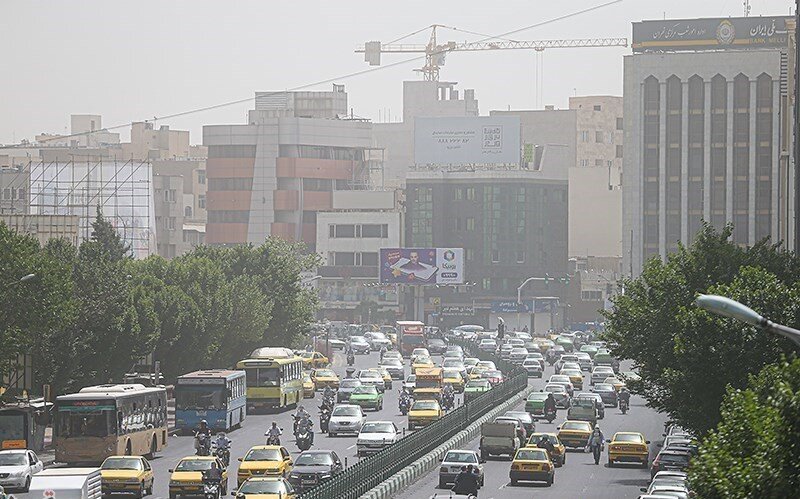 هوای تهران آلوده شد