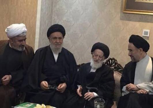 دیدار شبیری زنجانی با سیدمحمد خاتمی/ ماجرای گلایه تند محمد یزدی و نامه نگاری حوزوی چه بود؟ + عکس