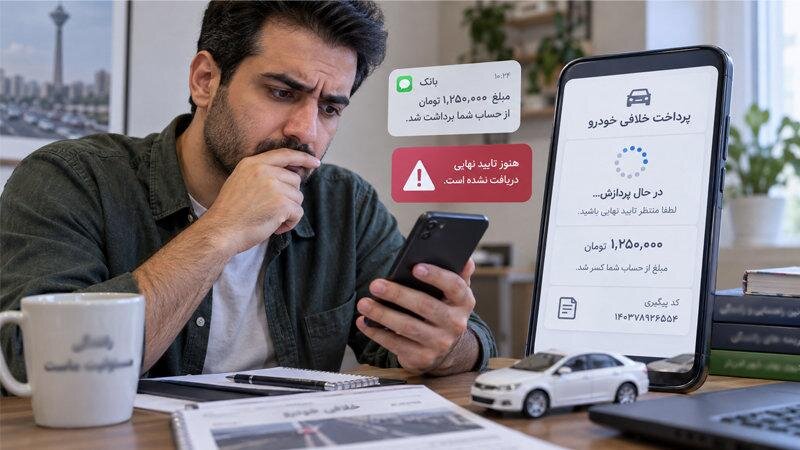 چگونه خلافی خودرو را با موبایل پرداخت کنیم؟ راهنمای کامل و مشکلات رایج