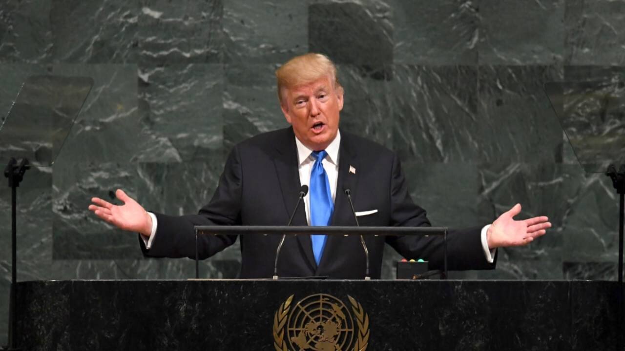 سخنرانی ترامپ در هشتاد و یکمین نشست مجمع عمومی سازمان ملل