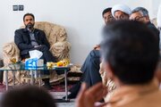 مدیر مجتمع مس درآلو با خانواده شهید «غلامرضا سنجری‌پور» دیدار کرد