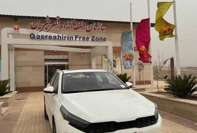 افزایش واردات خودرو در قصرشیرین؛ رایزنی برای تردد بین‌استانی