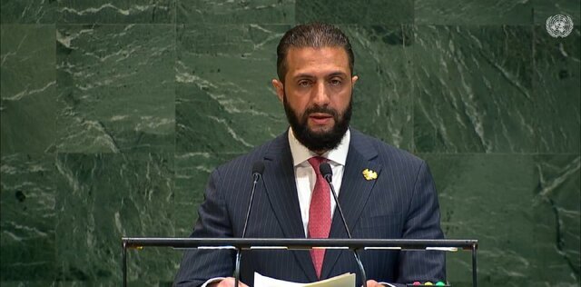 الشرع: جولان جزو سوریه باقی می‌ماند/ اسرائیل باید از اراضی سوریه عقب‌نشینی کند