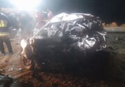 شمار جانباختگان تصادف در جاده قدیم ساوه - همدان به هشت نفر رسید