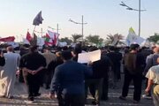 اعتراض علنی عراقی‌ها به تصمیم دولت این کشور برای توقف پروازهای ایران