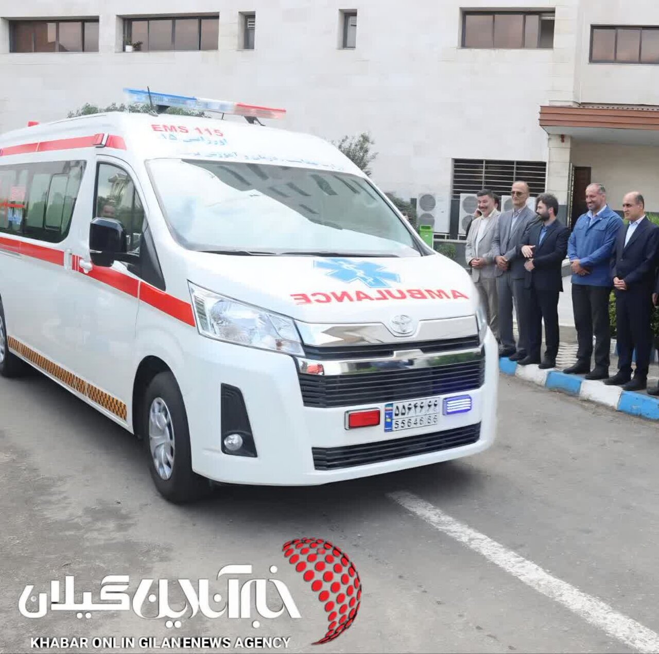 ۶ آمبولانس جدید وارد ناوگان اورژانس گیلان شد ۶ آمبولانس جدید وارد ناوگان اورژانس گیلان شد