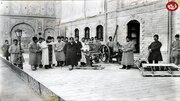 بازدید جالب مظفرالدین شاه از اولین دستگاه‌های وارداتی چاپ + عکس