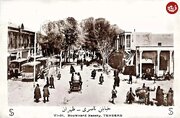خیابان ناصریه (ناصرخسرو) در تهران؛ حوالی دهه ۱۲۸۰ خورشیدی