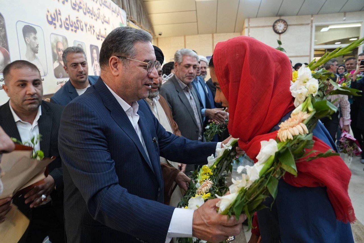 استقبال پرشور مقامات استان آذربایجانغربی از مدالآوران بازیهای آسیایی ۲۰۲۶ ناگویا