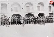 دسته نظامی‌ها و گروه موسیقی؛ دوران قاجار / عکس