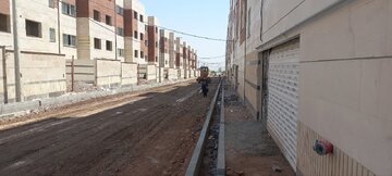 پیشرفت ۸۵ درصدی پروژه ۵۱۹ واحدی نهضت ملی مسکن در قیدار