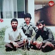 حسین پناهی در ۲۴ سالگی، در لباس نظامی و در اوایل جنگ؛ سال ۵۹ / عکس
