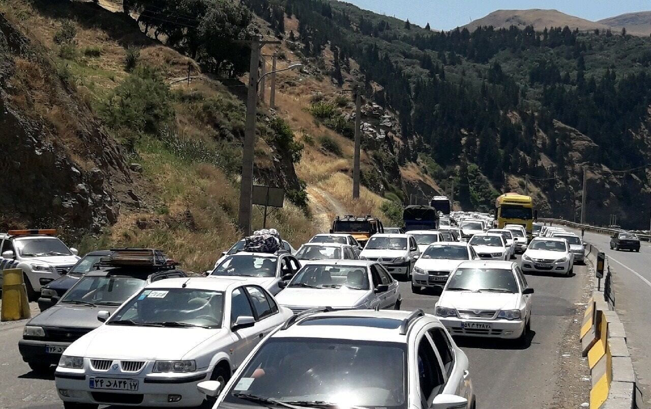 جاده چالوس از ساعت ۱۷ امروز یک‌طرفه می‌شود