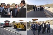 آغاز عملیات روکش آسفالت واریانت چنار در کوهدشت
