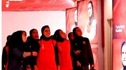 اقدام جالب باشگاه پرسپولیس برای تیم زنان در ورزشگاه کاظمی + فیلم