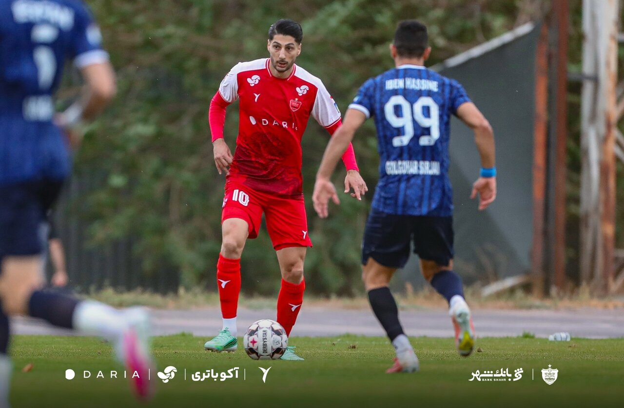 برد پرسپولیس مقابل گلگهر در بازی تدارکاتی